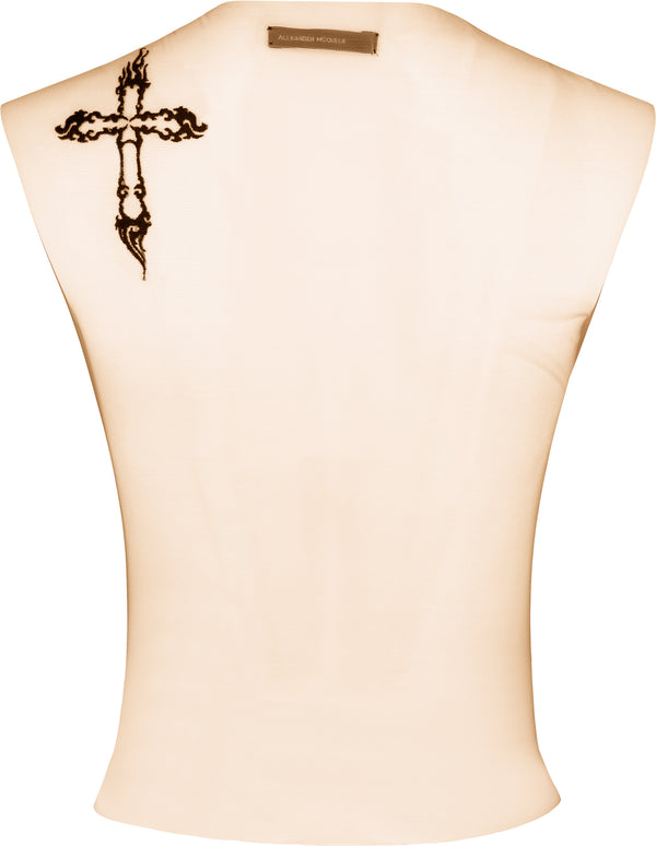 Alexander McQueen Fall 1996 Mesh Tank Top