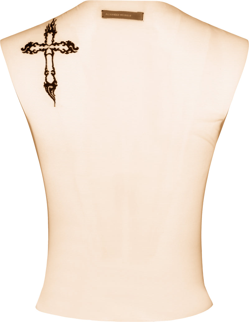 Alexander McQueen Fall 1996 Mesh Tank Top