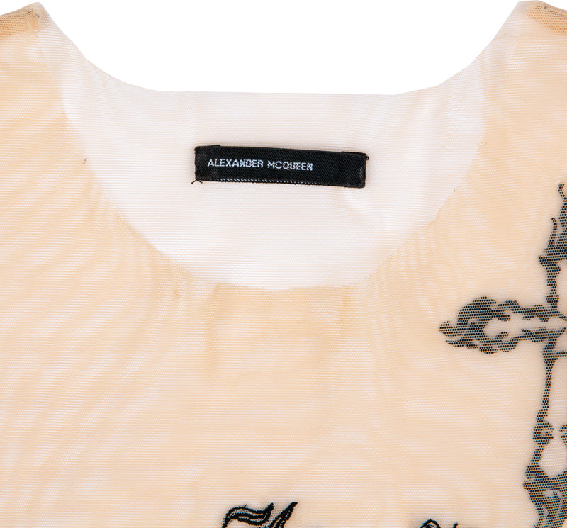 Alexander McQueen Fall 1996 Mesh Tank Top