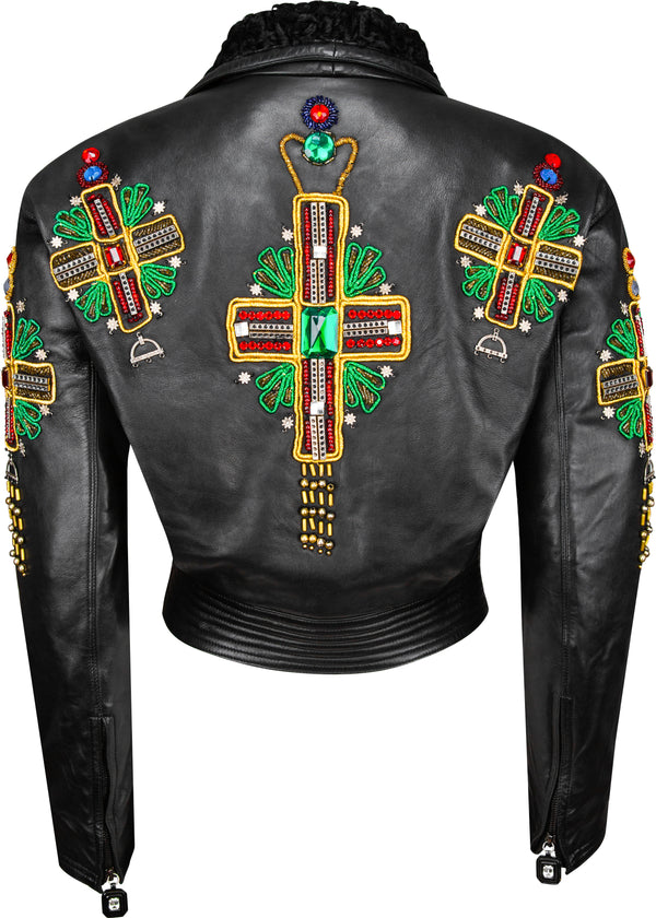 Gianni Versace Fall 1991 Byzantine Met Heavenly Bodies Embellished Jacket