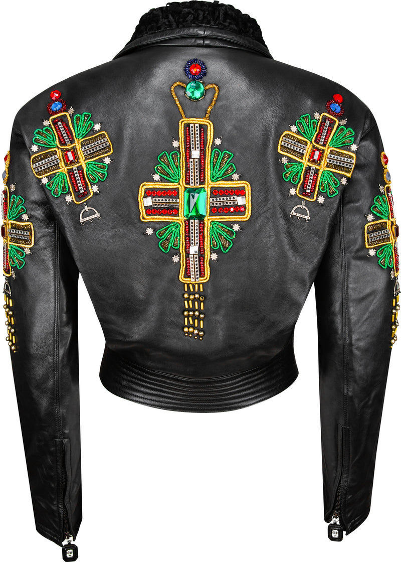 Gianni Versace Fall 1991 Byzantine Met Heavenly Bodies Embellished Jacket