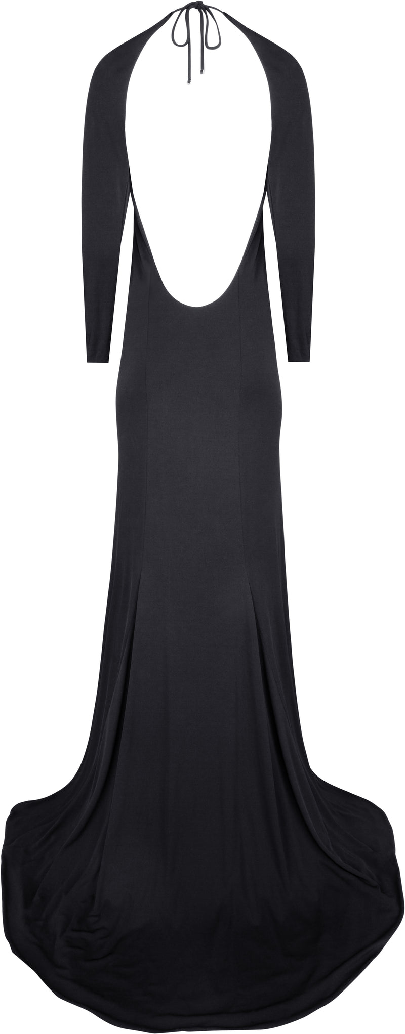 Gucci Fall 1996 Runway Backless Jersey Gown