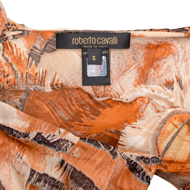 Roberto Cavalli Spring 2004 Runway Two-Piece Bustier Dress Set