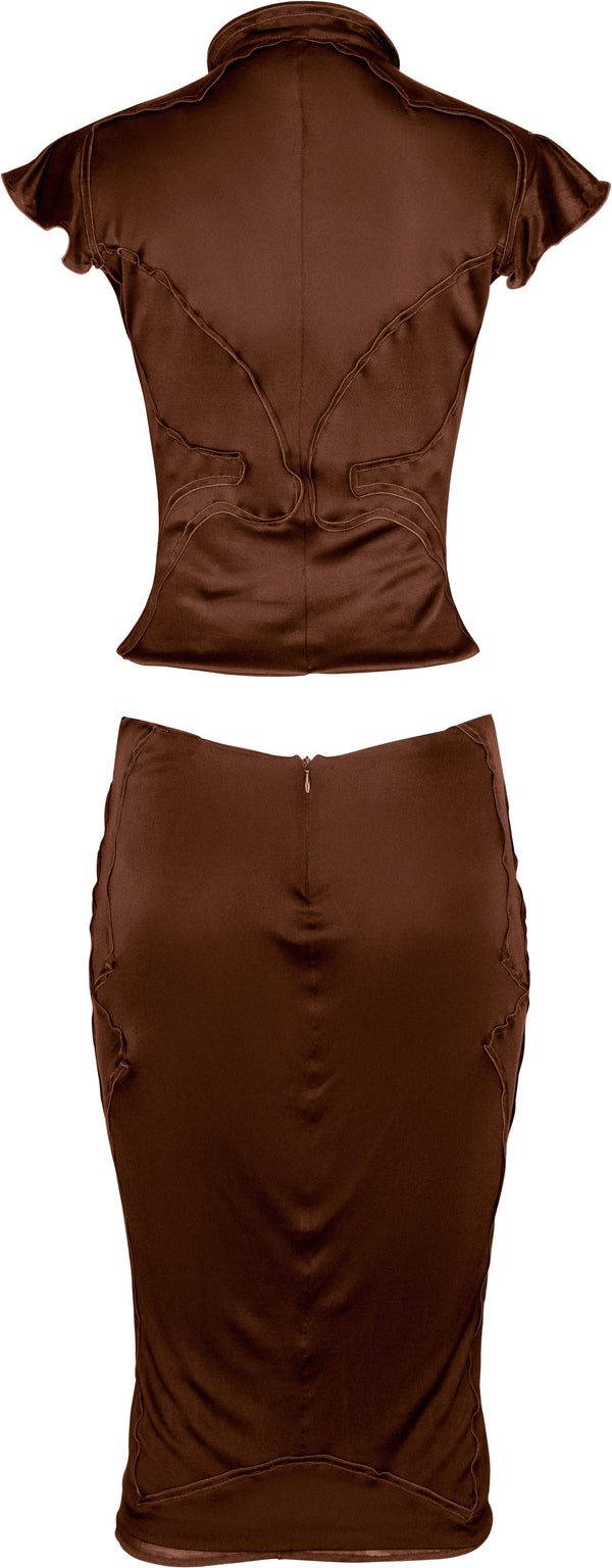 Yves Saint Laurent Fall 2004 Chinoiserie Set