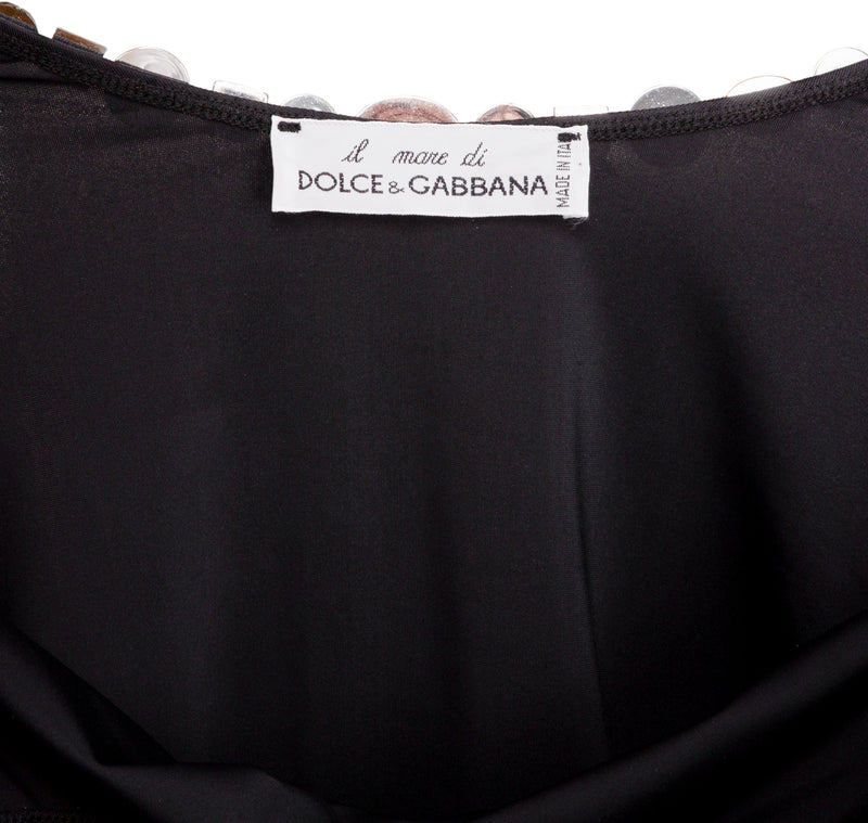 Dolce & Gabbana Fall 1991 Crystal Embellished One-Piece
