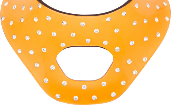 Yves Saint Laurent Fall 2003 Lucite Embellished Collar Plate Necklace