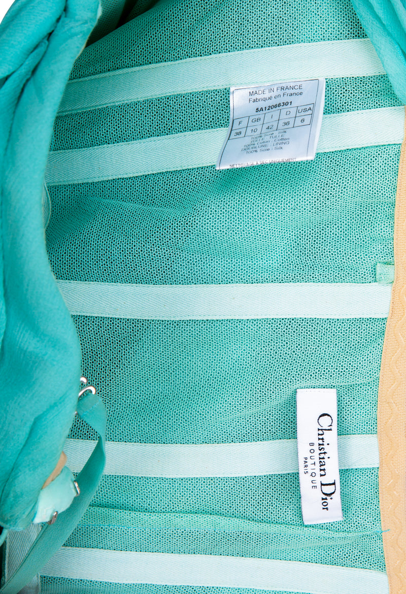 Christian Dior Fall 2005 Silk Chiffon Dress