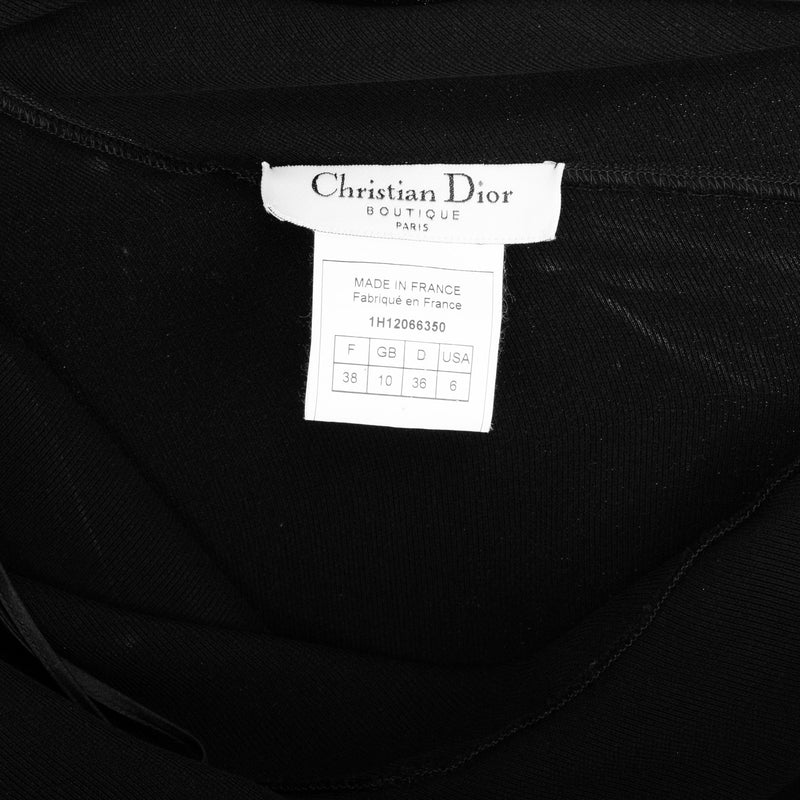 Christian Dior Fall 2001 Black Dress