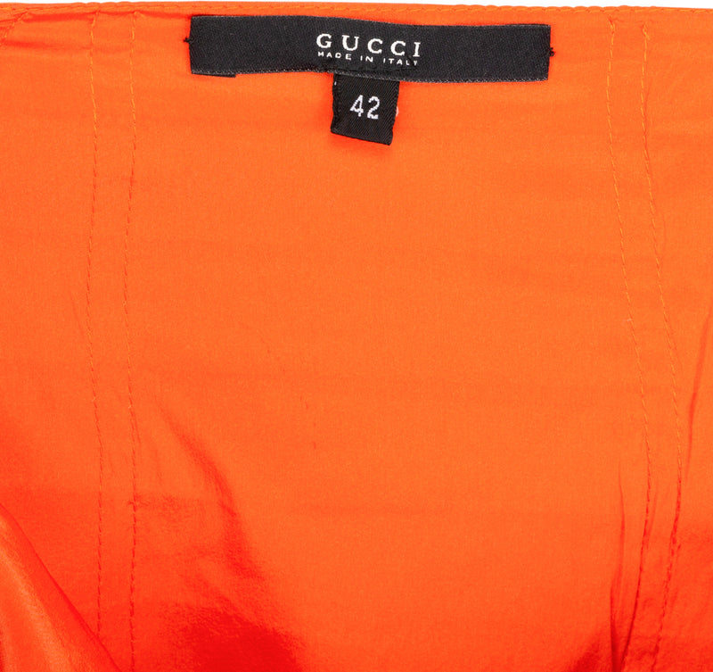 Gucci Spring 2004 Runway Silk Ribbon Dress