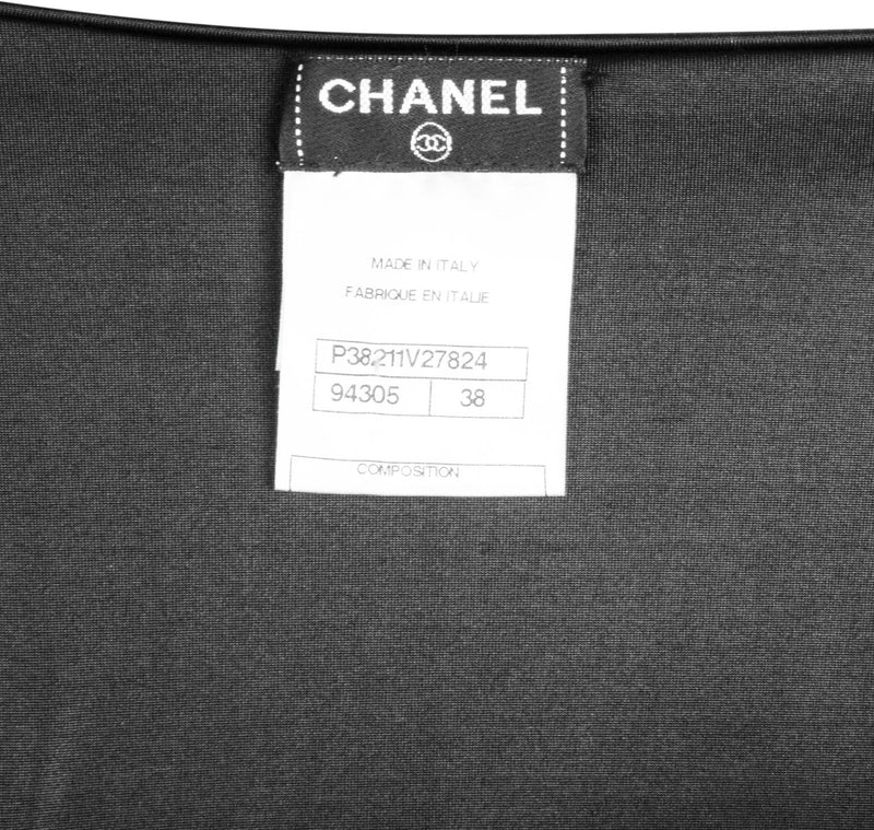 Chanel Cut-Out Bow Ruched One-Piece