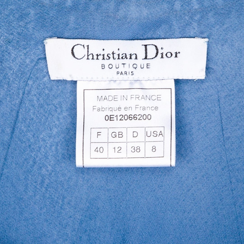 Christian Dior Spring 2000 Runway Trompe L'oeil Dress