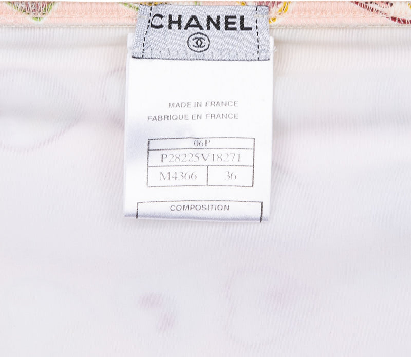 Chanel Spring 2006 Pink Coco Heart Printed Bikini