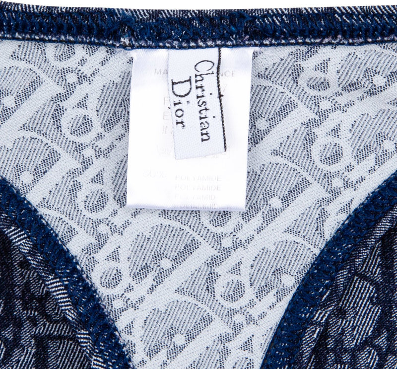 Christian Dior Navy Diorissimo G-String Bikini