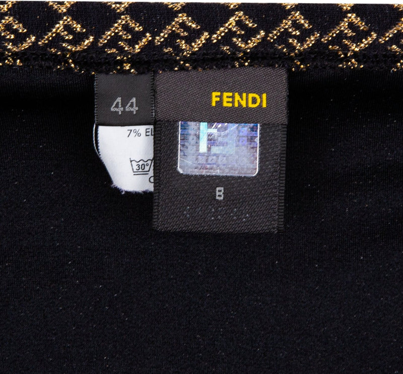 Fendi Zucca Embellished Logo Bikini