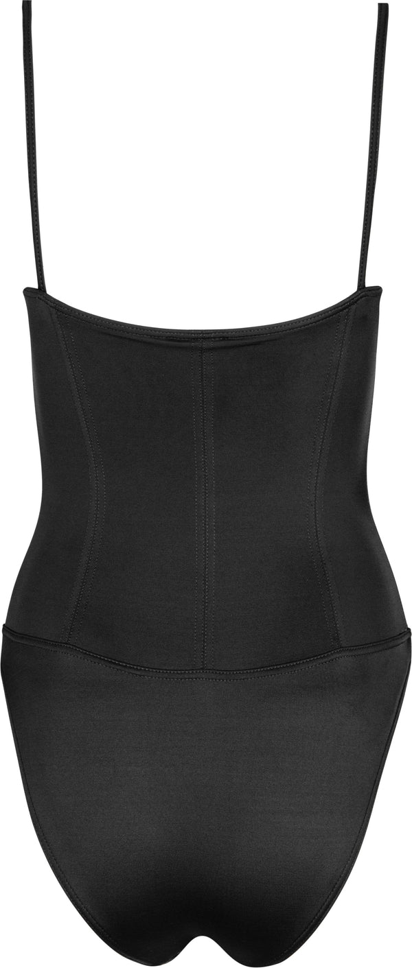 Chanel Spring 1995 Bustier Logo One-Piece