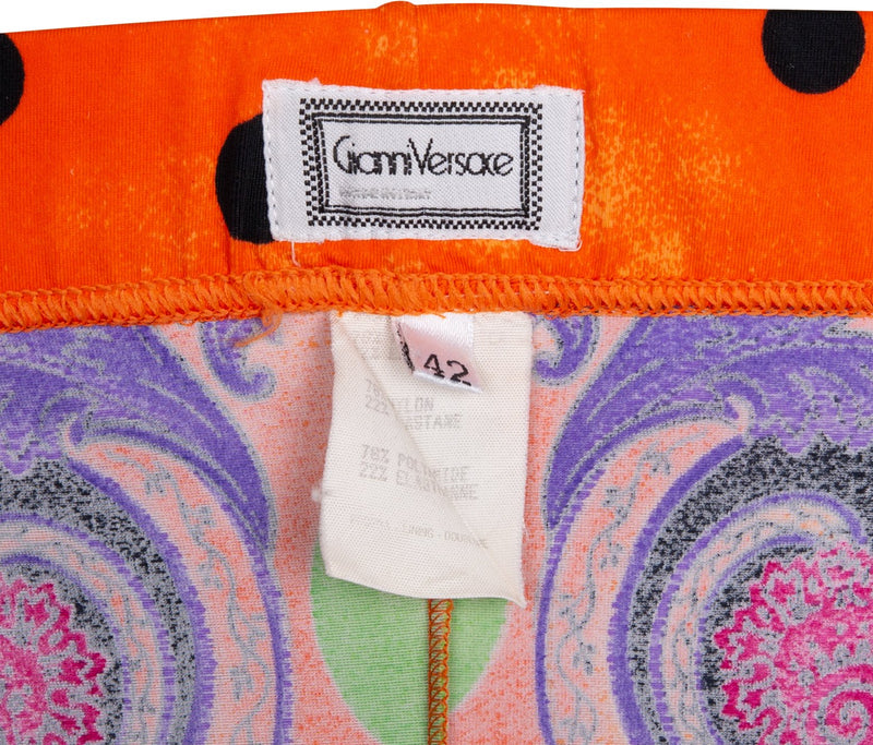 Gianni Versace Spring 1991 Runway One-Piece Pants Set