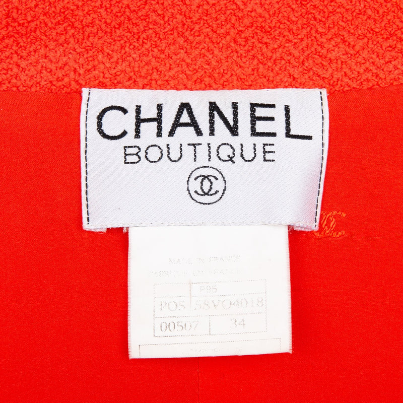 Chanel Spring 1995 Runway Barbie Tweed Cropped Jacket