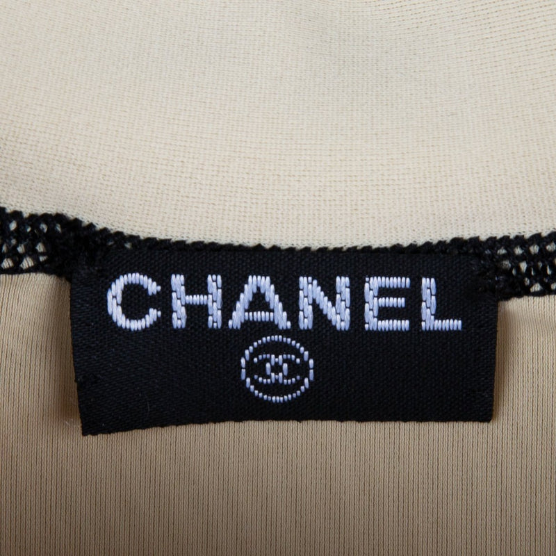 Chanel Spring 2001 Logo Top Biker Shorts Set
