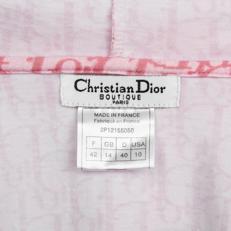 Christian Dior Spring 2004 Girly Diorissimo Lightweight Hoodie Jacket