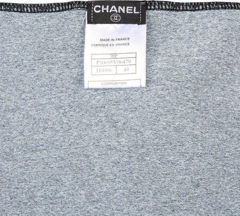 Chanel Spring 1998 Mini Logo Cropped Tank