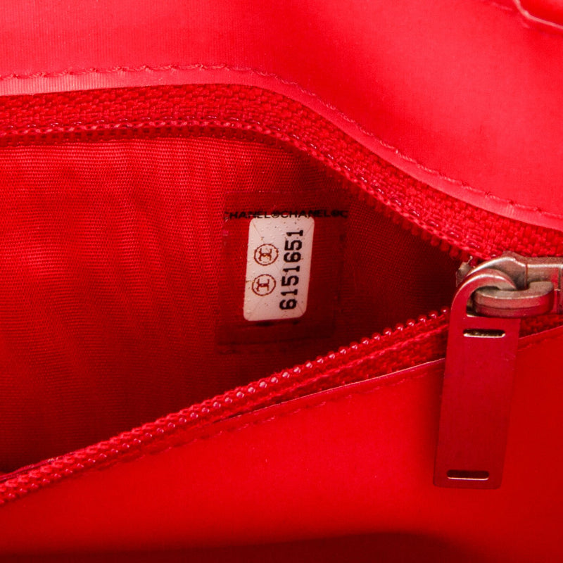 Chanel Hologram Logo Chain Handle Mini Tote