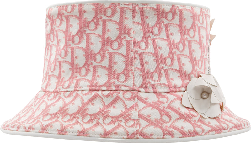 Christian Dior Diorissimo Girly Embellished Bucket Hat
