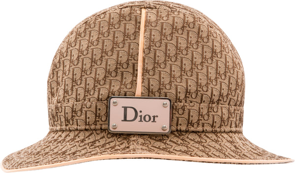 Christian Dior Diorissimo Logo Bucket Hat