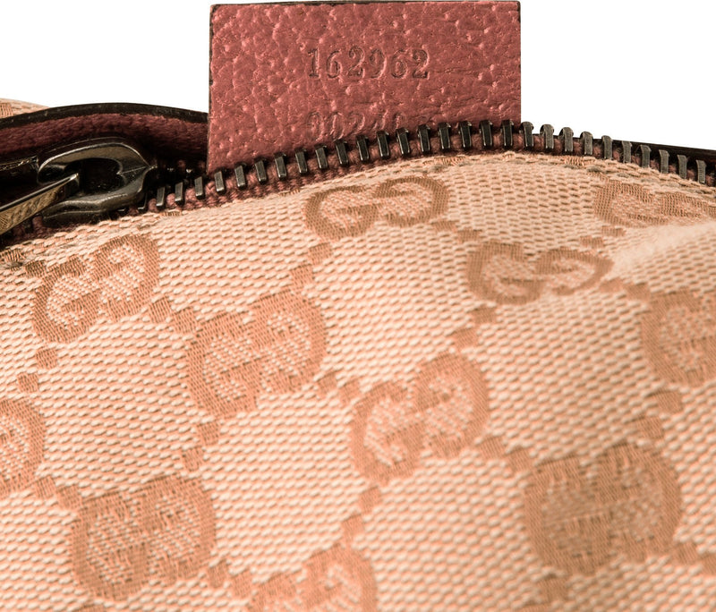 Gucci Monogram Canvas Crossbody Belt Bag