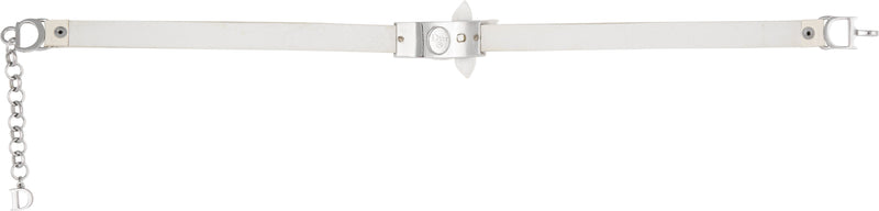 Christian Dior Girly Diorissimo Leather Choker Necklace