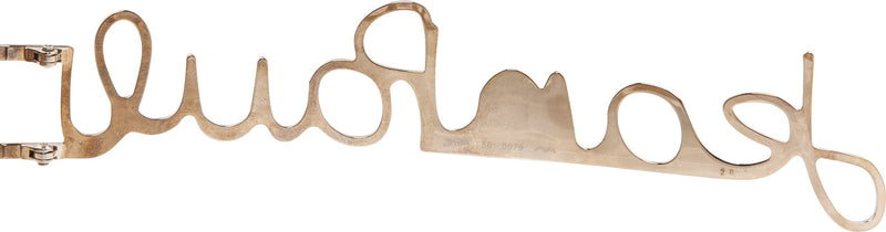 Jean Paul Gaultier Cursive Logo Sunglasses