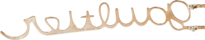 Jean Paul Gaultier Cursive Logo Sunglasses