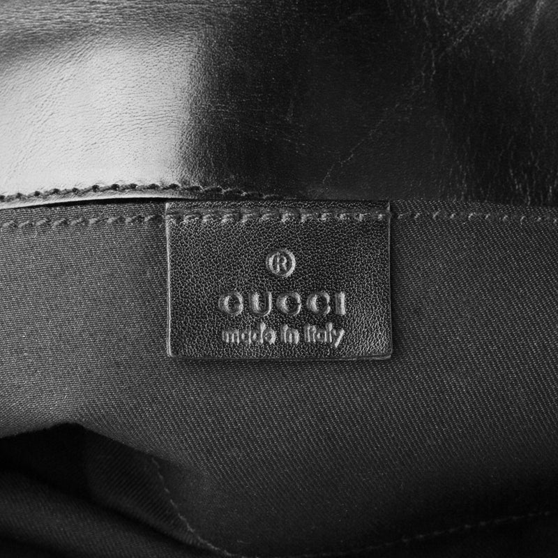 Gucci Monogram Horsebit Embellished Convertible Bag