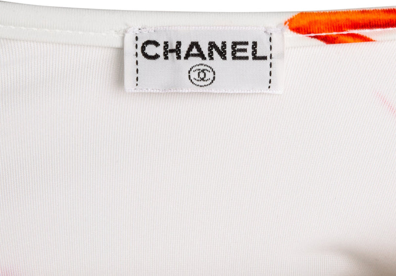 Chanel Spring 1996 Rouge Logo One-Piece