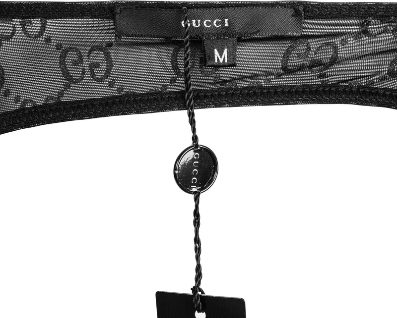 Gucci Spring 1998 Runway Monogram Swarovski Embellished Bra