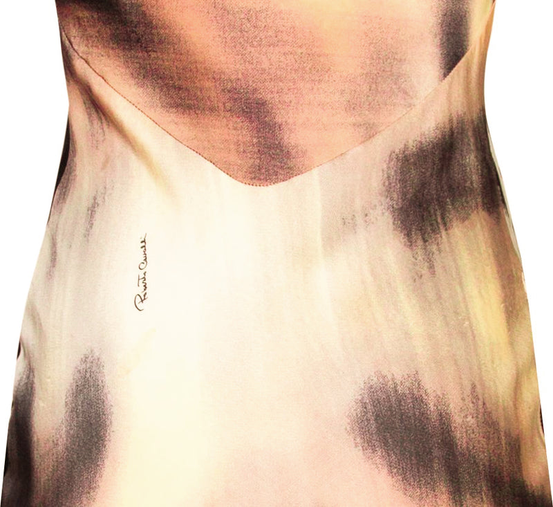 Roberto Cavalli Fall 2000 Runway Silk Tiger Gown
