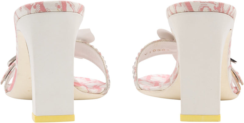 Christian Dior Diorissimo Girly Embellished Sandals