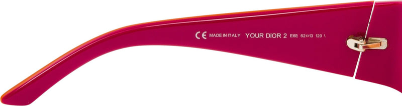 Christian Dior Your Dior 2 Ombré Logo Sunglasses