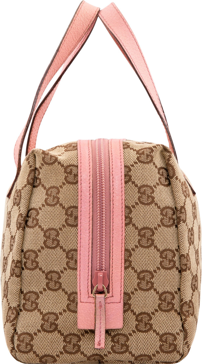 Gucci Monogram Canvas Mini Duffle Bag