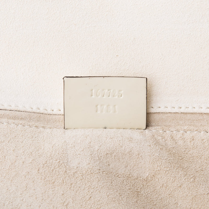 Gucci Patent Studded Wristlet Logo Clutch Bag