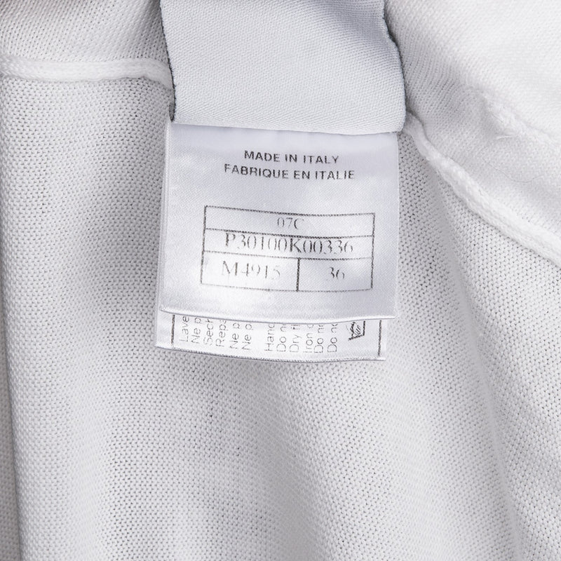 Chanel Cruise 2007 Logo Tape Hoodie Zip Jacket