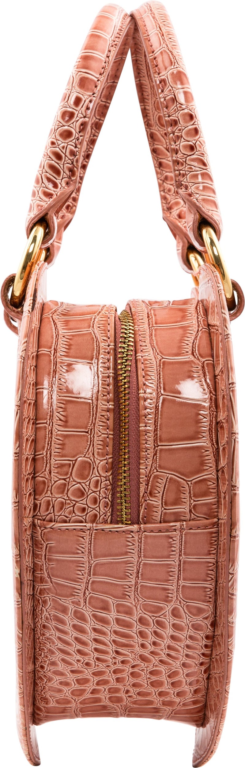 Vivienne Westwood Leather Embossed Heart Bag