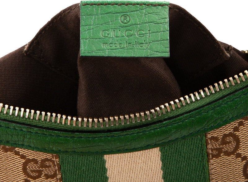 Gucci Monogram Horsebit Embellished Micro Mini Bag