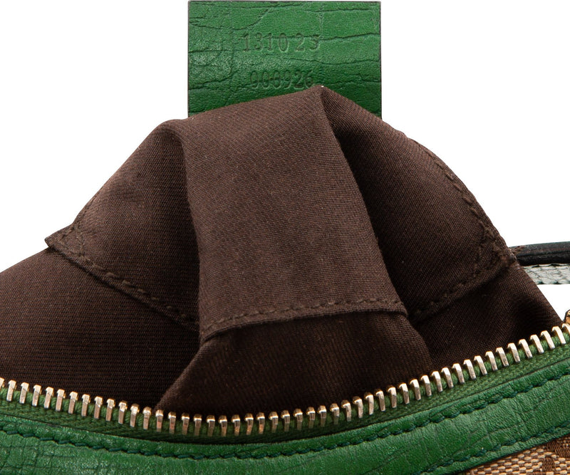 Gucci Monogram Horsebit Embellished Micro Mini Bag