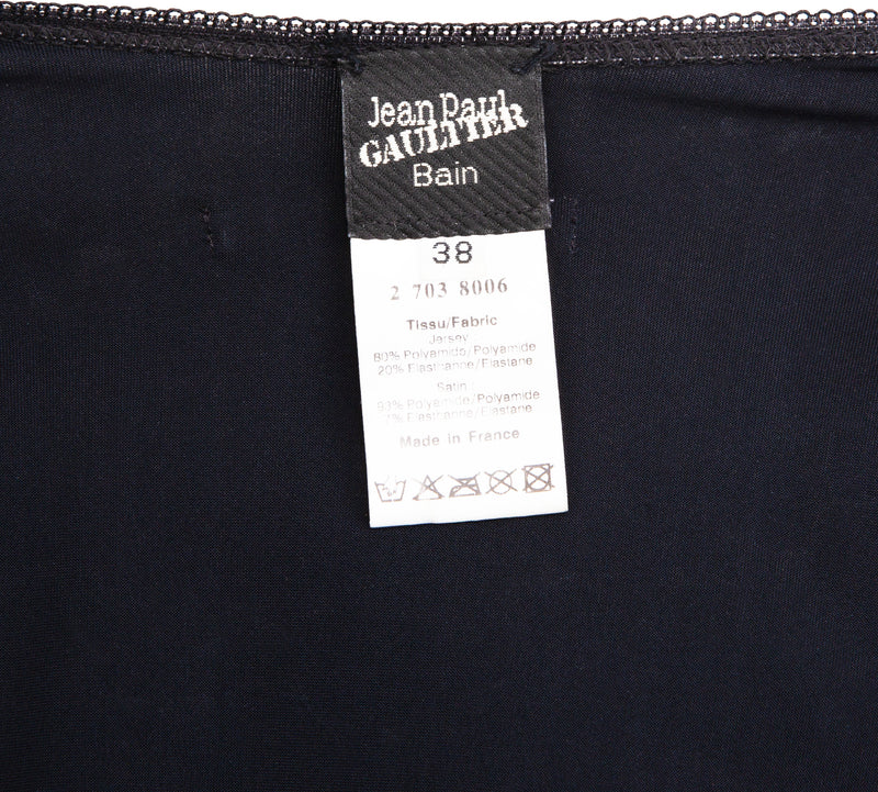 Jean Paul Gaultier Iconic Satin Conical One-Piece