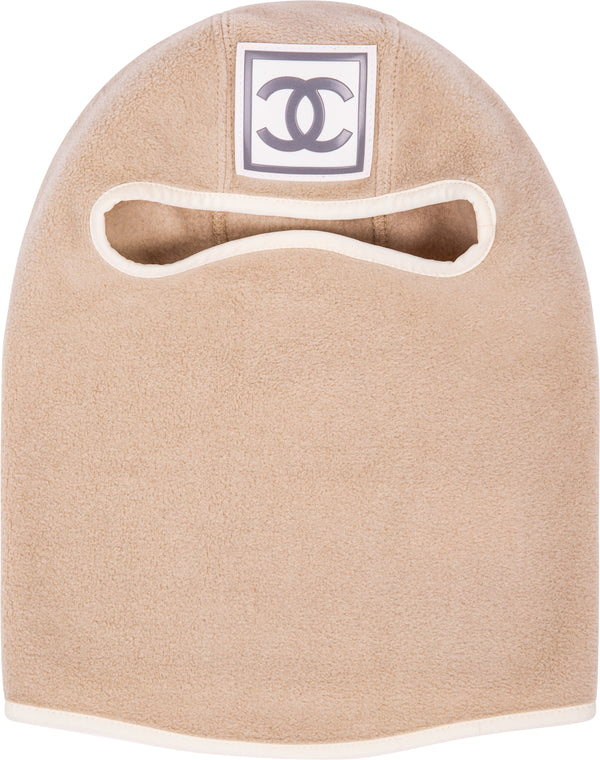 Chanel Fall 2001 Logo Ski Mask