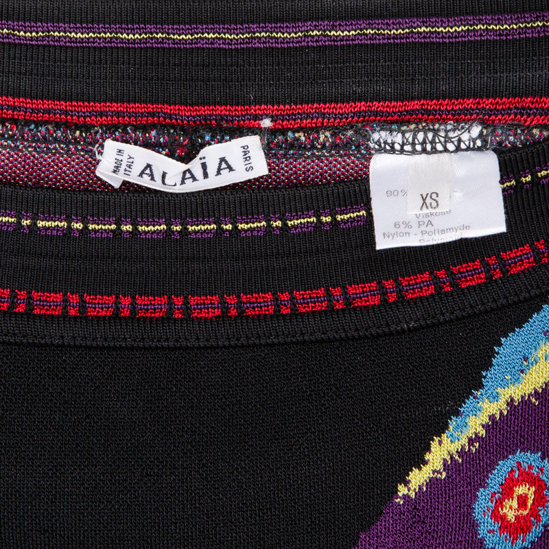 Alaïa Fall 1991 Runway Butterfly Skirt