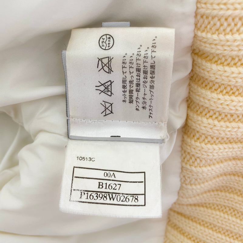 Chanel Fall 2000 Runway Convertible Logo Puffer Jacket