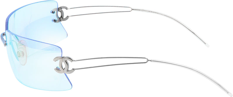 Chanel Iridescent Logo Mirror Sunglasses