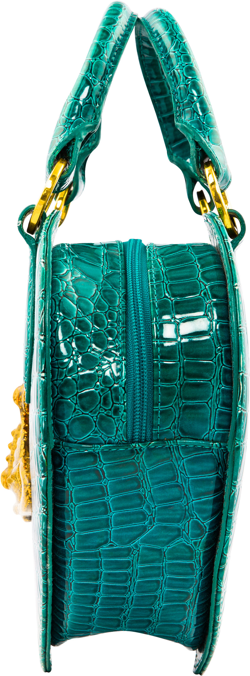 Vivienne Westwood Leather Embossed Heart Bag