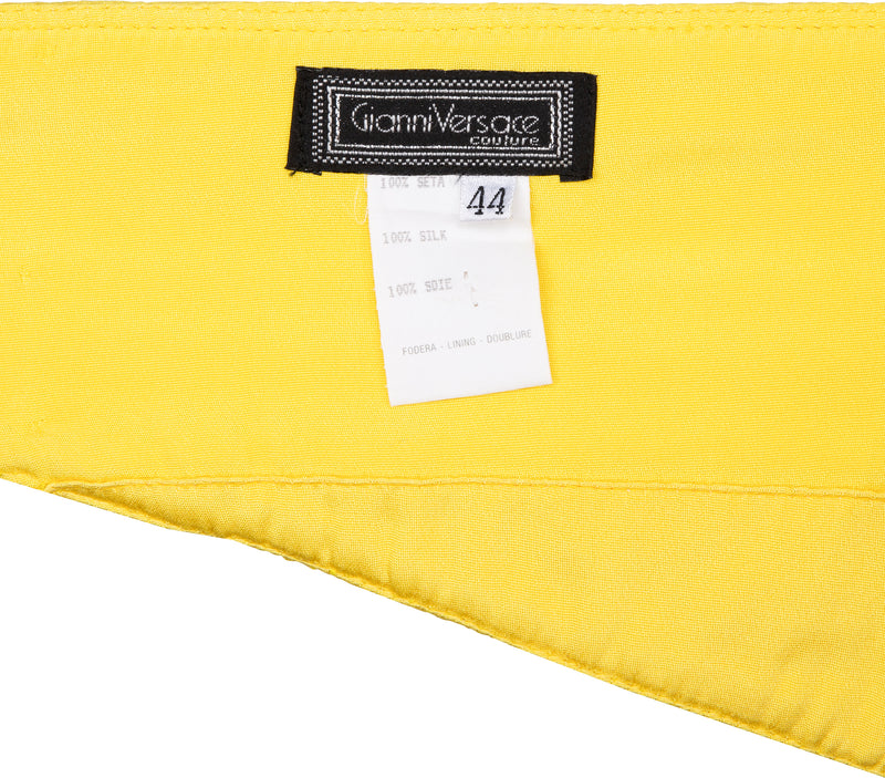 Versace Spring 1995 Quilted Bustier Top